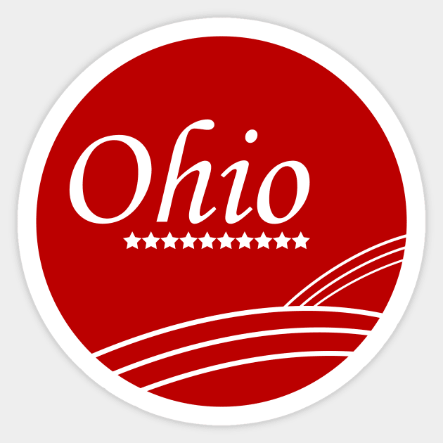 Ohio Values Sticker by CoppelCreations